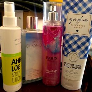 Variety of bath and body works products all for 25